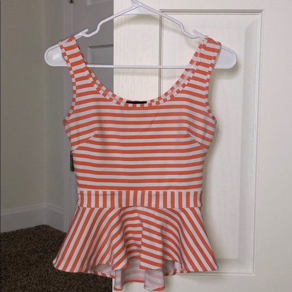 BEBE Peplum Top - Picture 3 of 5